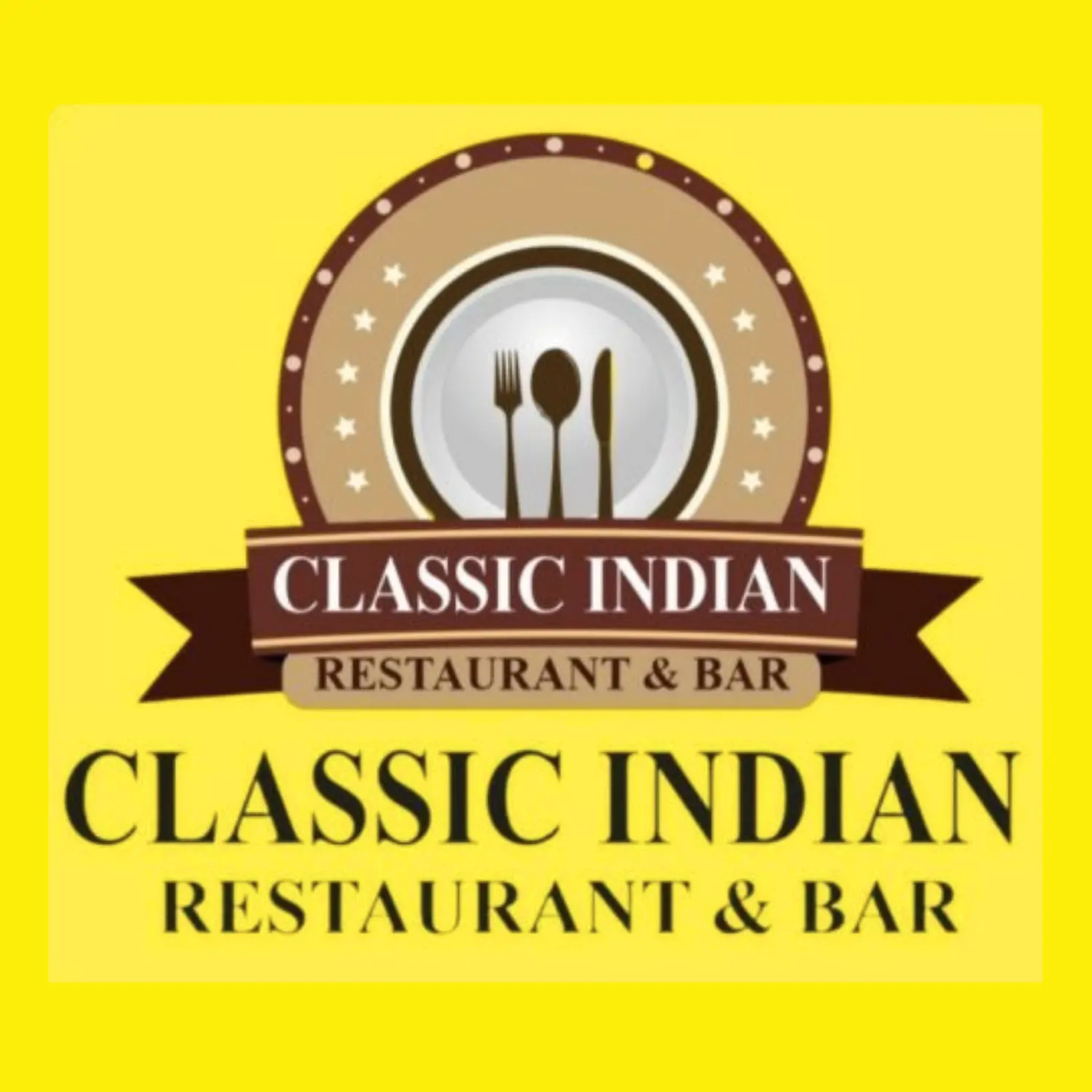 Classic Indian Restaurant Logo