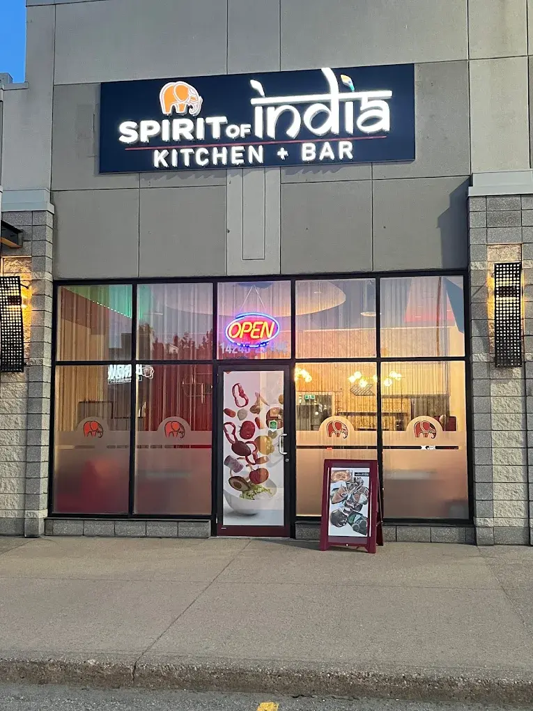 Spirit Of India Kitchen + Bar Restaurant Interior