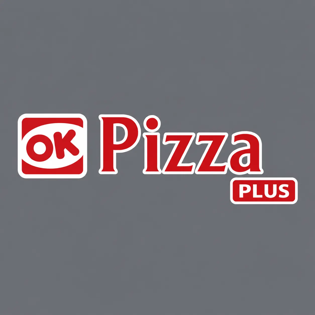 Ok Pizza Plus Logo
