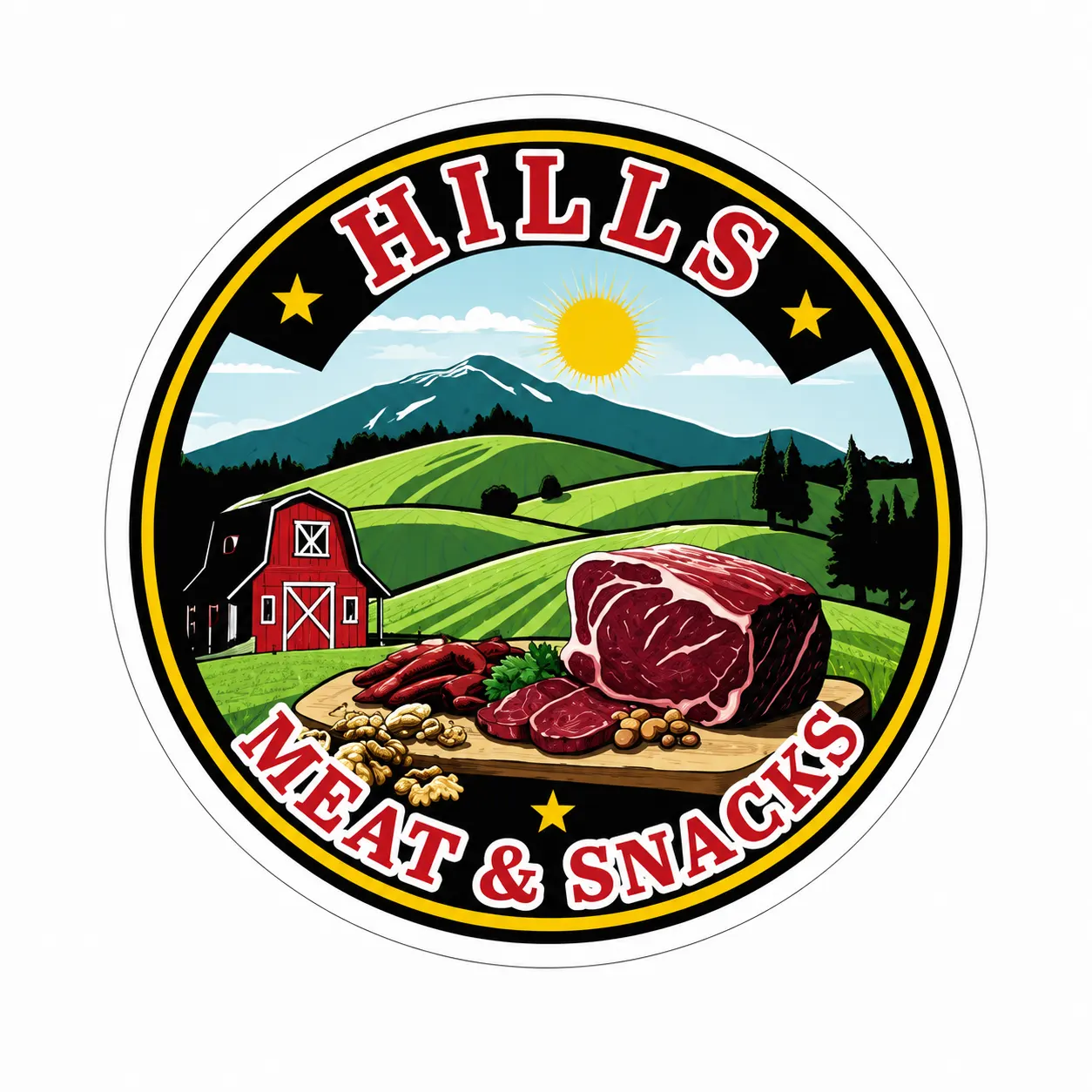 The Hills Meat & Snacks Corner logo
