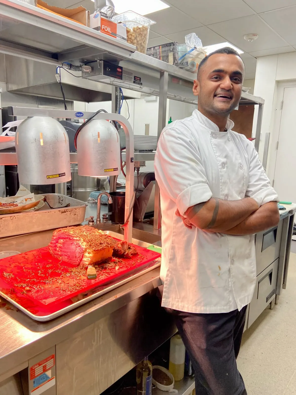 Chef Pat, Founder and Executive Chef of Social Cafe and PartyPlatter Premium Catering Services