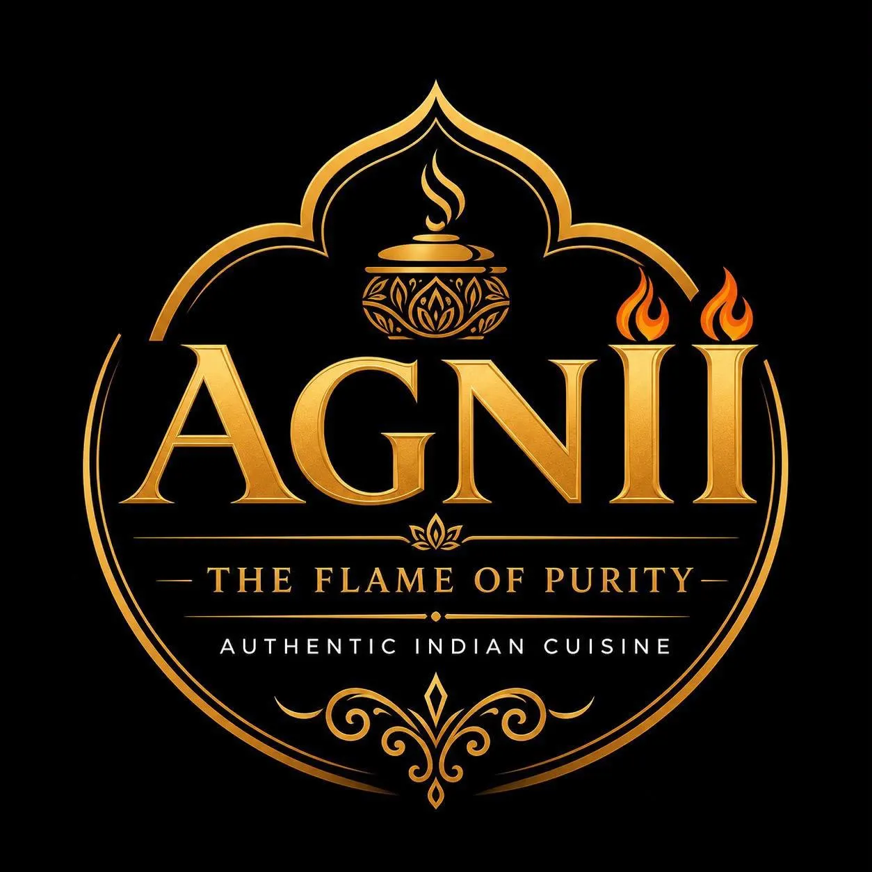 Agnii The Authentic Indian Cuisine logo