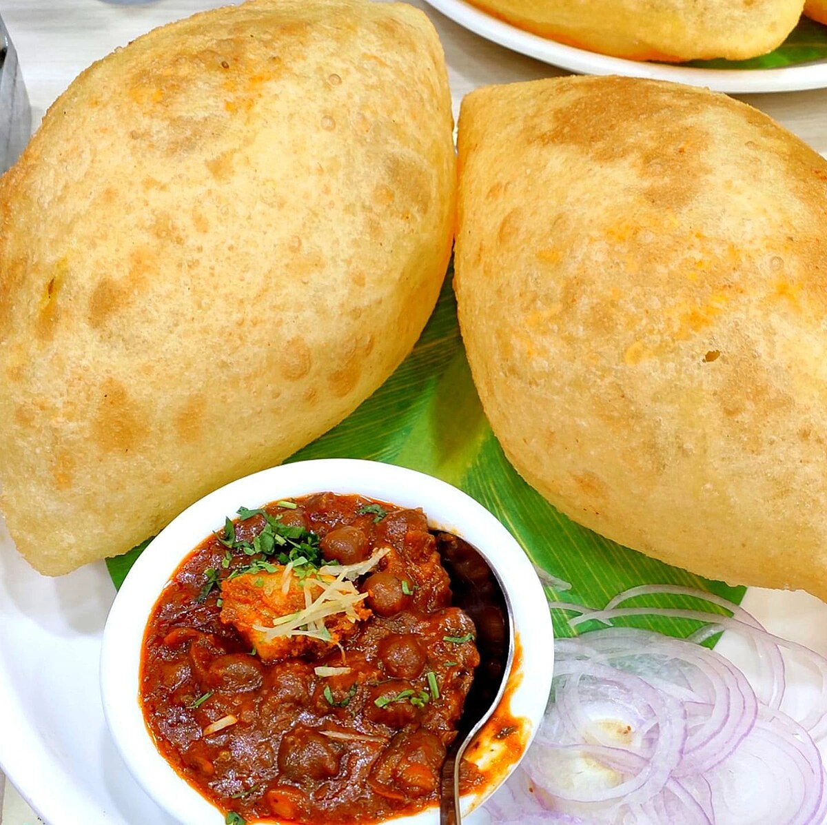 Chole Bhature from Sharma Sweets