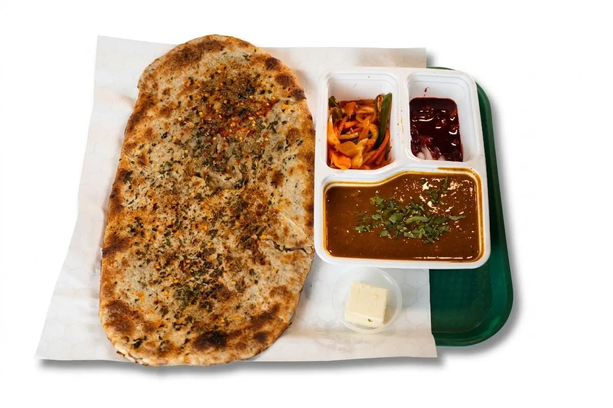 Amritsari Kulcha at The Chai Hut