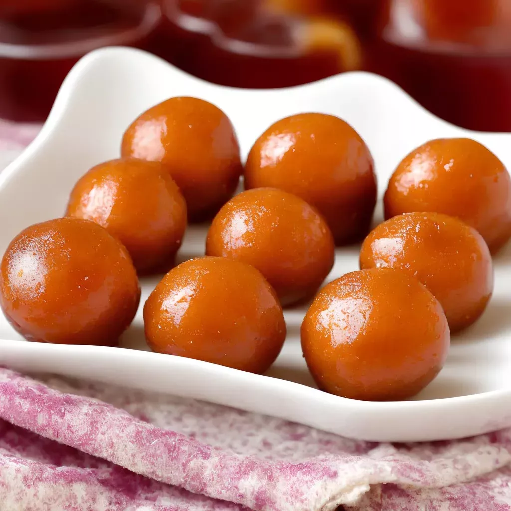 Gulab Jamun dessert