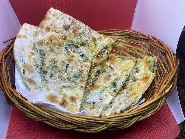 Spinach Cheese Naan