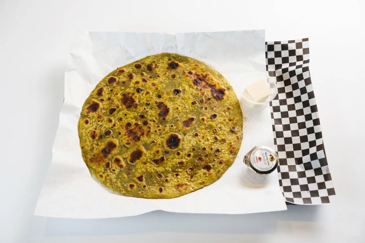 Methi Paratha at The Chai Hut