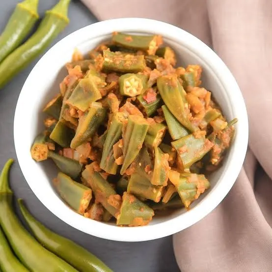 Okra Masala (No Onion & Garlic)