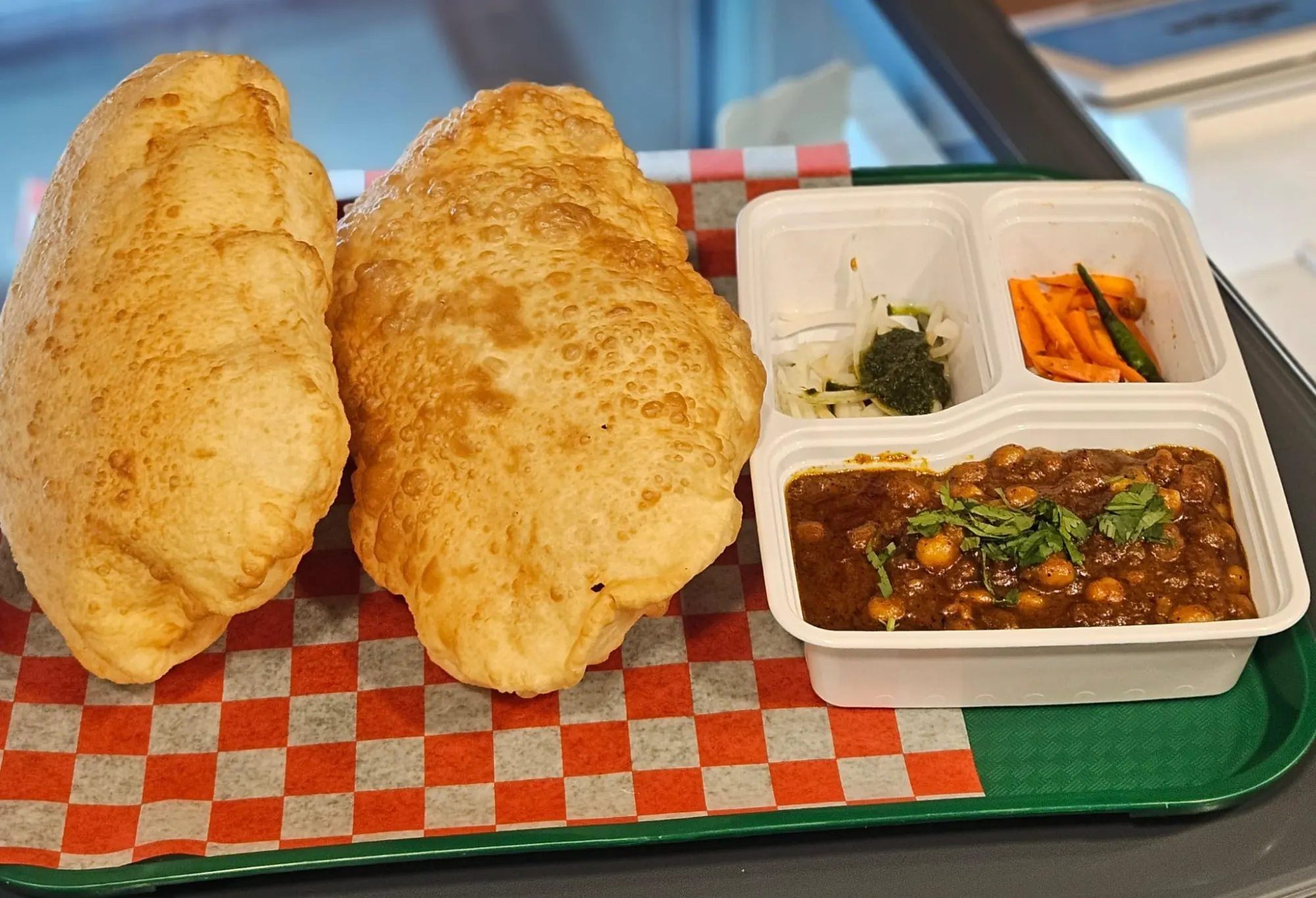 Chole Bhature at The Chai Hut