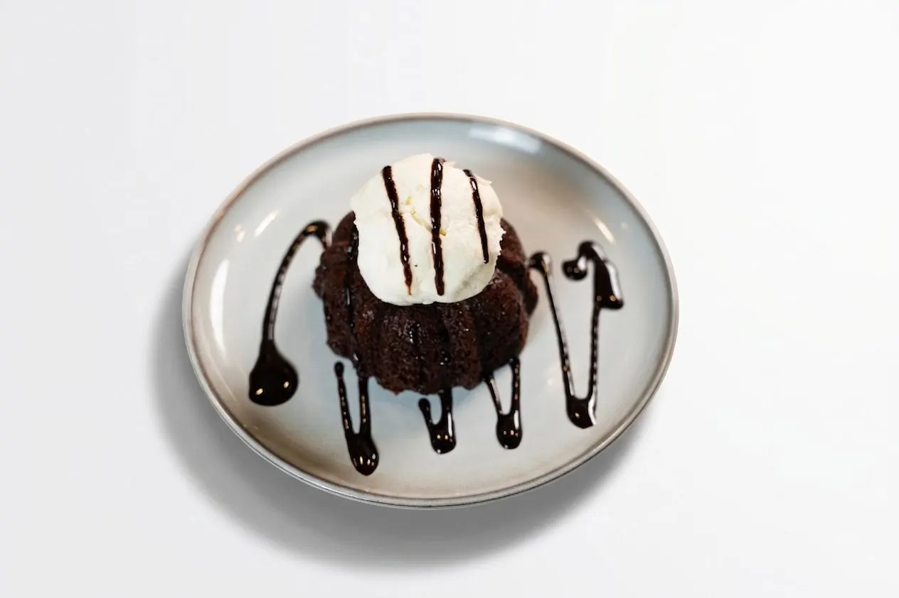Choco Lava With Icecream at The Chai Hut