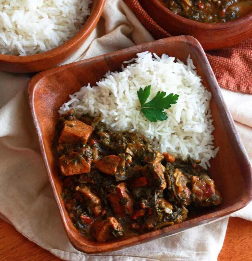Palak Saag Beef
